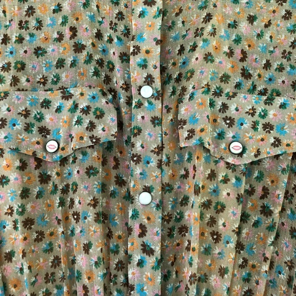 Dolce & Gabbana Vintage Sheer Floral Dress - Picture 6 of 11